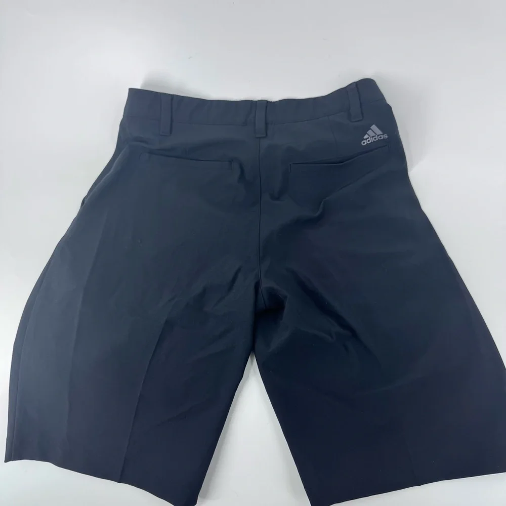 Adidas Men's‎ Black Flat Front Shorts